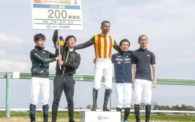 J.モレイラ騎手がJRA通算200勝達成！ 「大好きな日本でこの勝利を達成できて嬉しい」