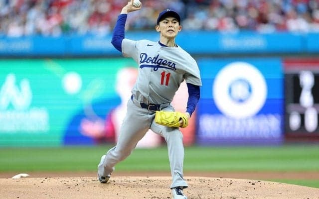 佐々木朗希、3度目先発もメジャー初勝利ならず　勝ち星目前も…5回途中1失点で無念の降板