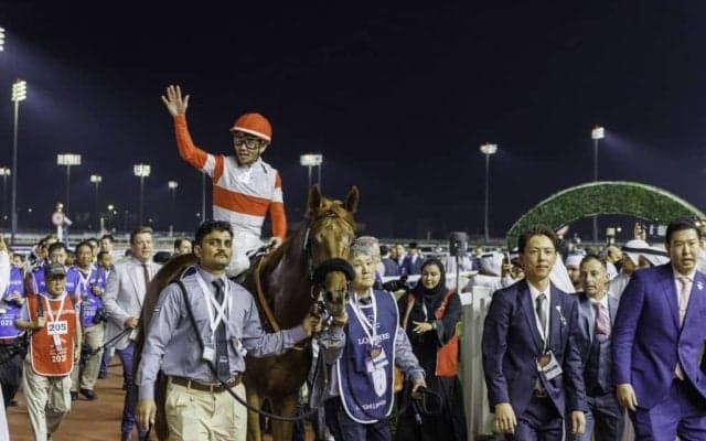 【ドバイシーマクラシック】戸崎「いつでも弾けそうな感じだった」ダノンデサイルがG1・2勝目