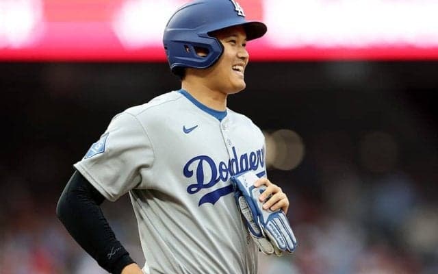 ド軍で流行の“大谷ポーズ”に指揮官「何のこと？」　同僚が笑顔で披露…高まる結束