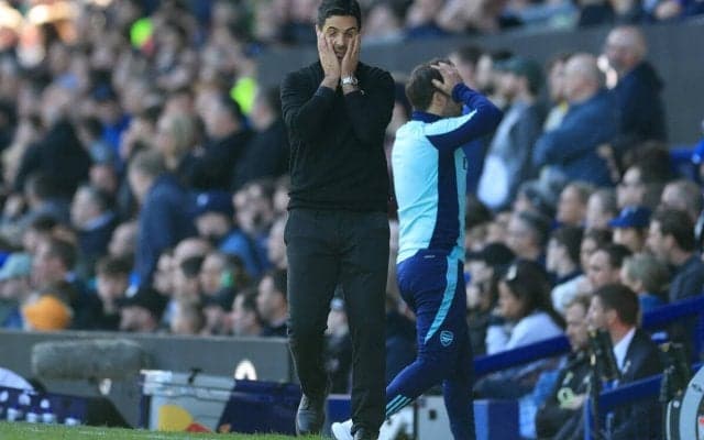 エバートンに痛恨ドローのアーセナル、アルテタ監督は｢15回見返したがPKではない｣とジャッジに憤慨