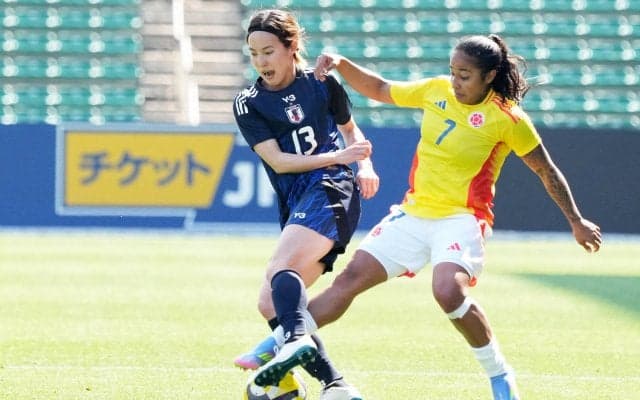 終始攻め続けたなでしこジャパン、決定力を欠くも土壇場のPK弾でシュート1本のコロンビアとなんとかドロー【国際親善試合】