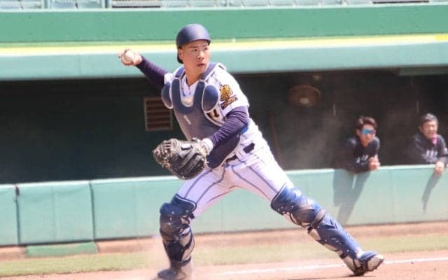大学日本代表候補捕手の進路は「プロ一本」！ピンチを救う好守備で勝利に貢献【阪神大学】