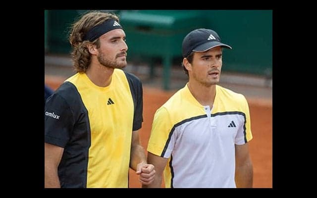  チチパス兄弟 逆転勝ちで初戦突破 