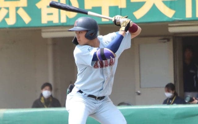 打率5割！近大の強打者にスカウト熱視線！神戸国際大付時代は夏の甲子園8強を経験【関西学生】