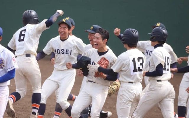 法政が17安打で昨秋ベスト4の淑徳を撃破！サヨナラ勝ちで6年ぶり3回戦進出！【東京】