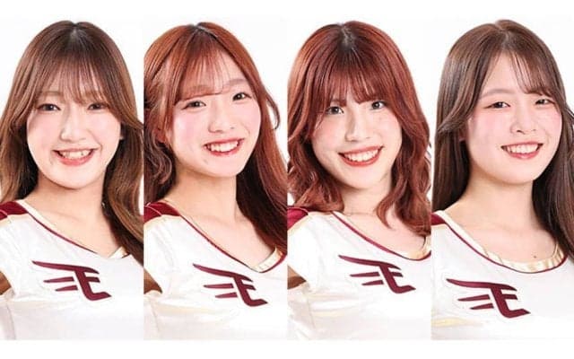 うどんの早食い、おかずとご飯の配分上手、料理好き　個性派ぞろいの楽天チア