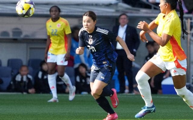 なでしこジャパンが中1日の戦いでコロンビアに6発快勝！ 積極性見せていた松窪真心や緊急招集の18歳・眞城美春らが初ゴール【トレーニングマッチ】