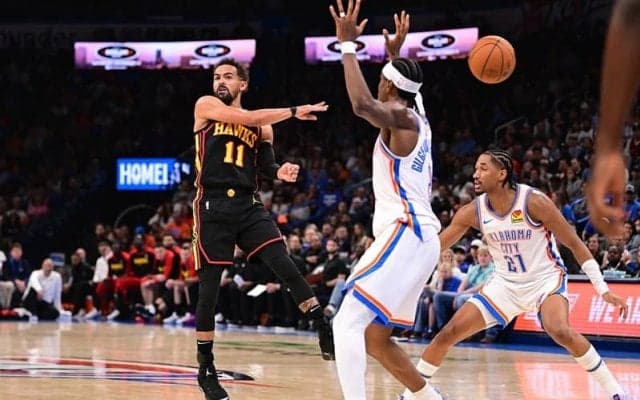 ホークスのトレイ・ヤングが1シーズンのアシスト数でフランチャイズ新記録を樹立