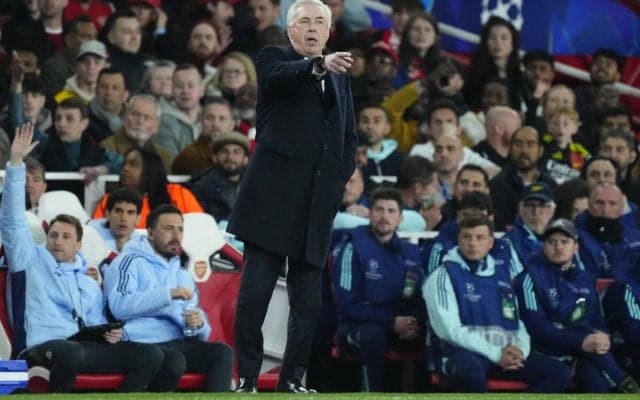 直接FK2本被弾で｢メンタル的に崩壊した｣とアンチェロッティ監督、2ndレグに向けては｢選択肢は少ないが最初の1分からできる限りのことを試す｣と懸命に前を向く