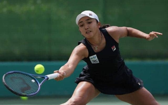 岡村恭香、木下晴結はシングルス初戦で敗退。8日に「富士薬品セイムスウィメンズカップ」本戦がスタート