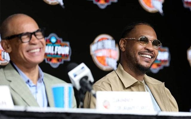 殿堂入り果たしたカーメロ・アンソニー…古巣であるナゲッツ、ニックスでの永久欠番を希望