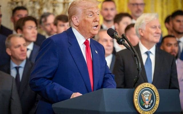 大谷翔平らの前で「ヤンキース大好き」　トランプ大統領が貫く“愛”…元オーナーとの絆