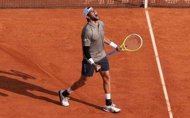 ベレッティーニ、世界2位ズベレフに逆転勝ちし3回戦へ「負けるなら正しいことをして負けようと言い聞かせた」[ロレックス・モンテカルロ・マスターズ]