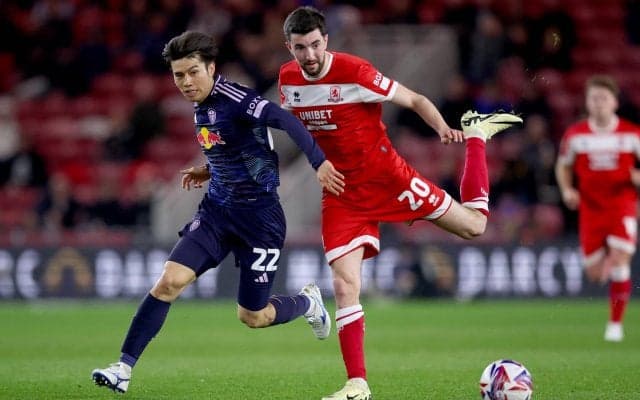 田中碧の今季5点目が幻に…クロスに上手く合わせるもイギリス国内では誤審だと話題、指揮官も「適切な言葉で表現するのは難しい」と批判