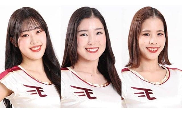 初対面でも仲良し、着物の着付け、キック　多彩な特技を持つ楽天チア新メンバー