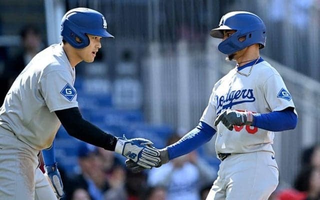 ド軍、逆転勝利で連敗ストップ　大谷翔平はマルチ安打…開幕連続試合出塁は自己最長「14」