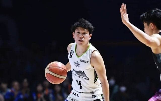 北海道の寺園脩斗が茨城戦で個人通算3000得点、3P成功300回を同時に達成