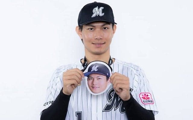 ロッテ藤原「自分で使うには恥ずかしい」　“顔型コインケース”を6月27～29日配布