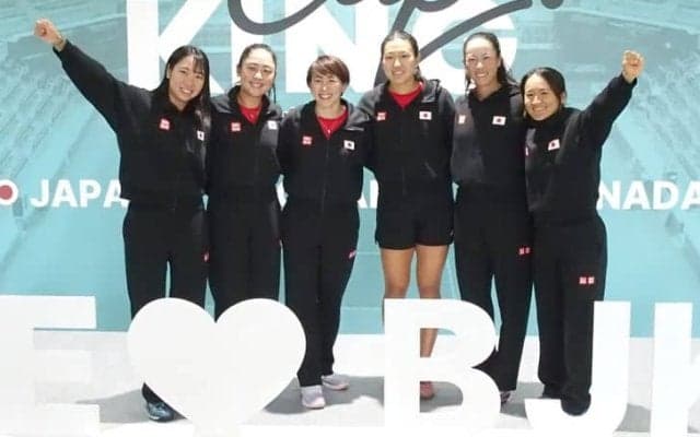 杉山愛監督「目の前の試合をしっかり戦うことがファイナルへの一番の近道」。11日開幕の女子国別対抗戦BJK杯ファイナル予選を前に意気込む