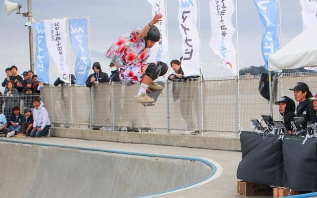 歴代全日本チャンピオンを下した志治群青が初優勝！「第3回マイナビスケートボード日本OPEN supported by Murasaki Sports」パーク男子決勝