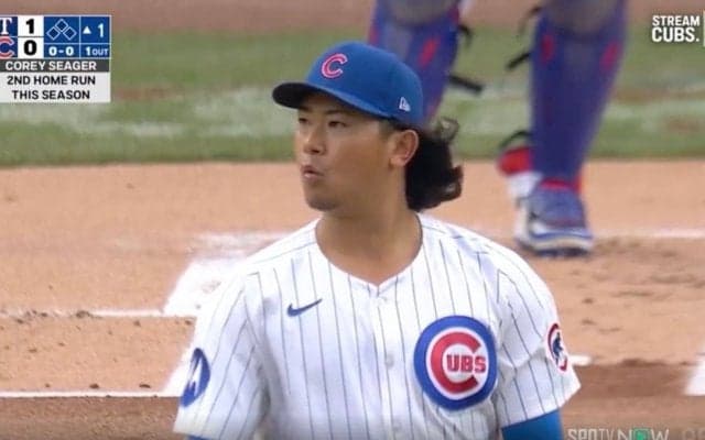 カブス・今永昇太に何が起きた…！？「気の毒としか」「さすがに可哀想」こんな日もある… “まさかの被弾”にファン騒然