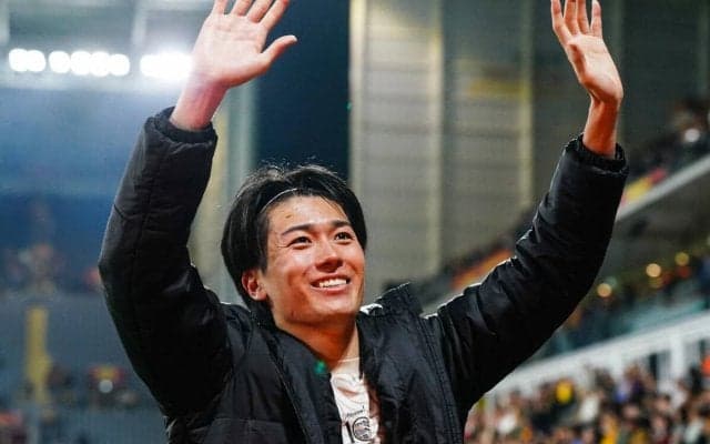 今季11ゴール目の中村敬斗が1シーズンにおける日本人リーグ・アン最多ゴール記録樹立、昨季の南野拓実の9ゴールを抜く