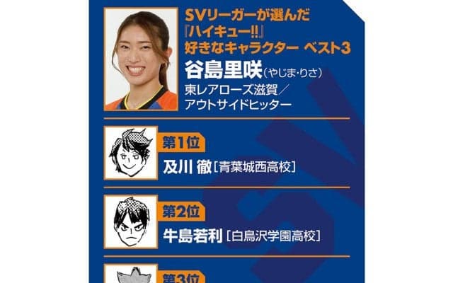 【ハイキュー‼×SVリーグ】東レアローズ滋賀の谷島里咲は高校の先輩・石川真佑とも違うエースへ「負けは弱さの証明ですか？」のセリフも胸に成長