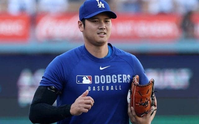 ド軍戦前に“珍光景”…大谷効果で話題　即製品化にファン驚き「どこで買えるの？」