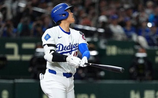 大谷翔平、4打数ノーヒットで連続出塁記録が14でストップ ドジャースは山本由伸が圧巻9奪三振で今季2勝目