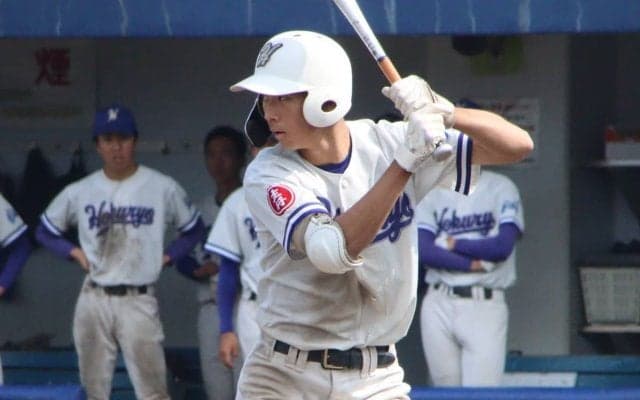 今年の神奈川の公立校を代表する大型遊撃手が決意！「怖いと思わせる打者になりたい」

