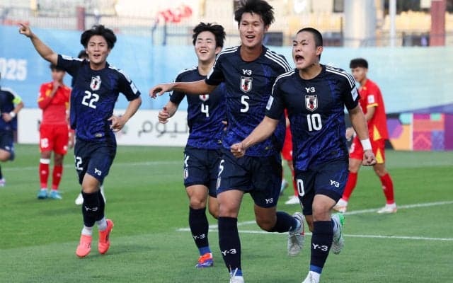 U-17W杯に出場する8カ国が決定！ 3連覇目指すU-17日本代表は準々決勝で開催国サウジアラビアと対戦【AFC U17アジアカップ】