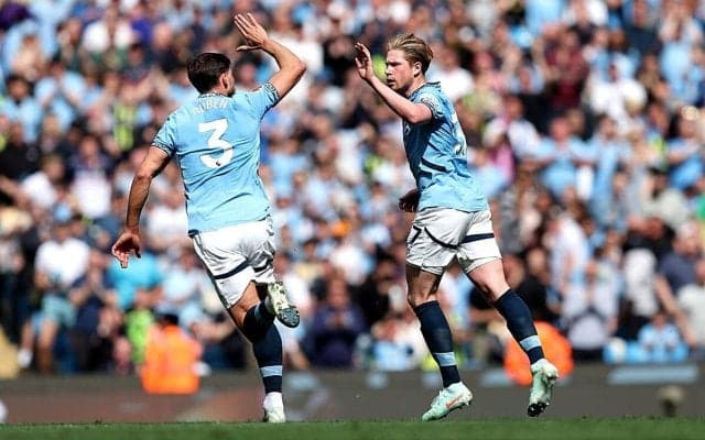 デ・ブライネが1G1Aの躍動!2点ビハインドから大量5発のシティが好調パレスに逆転勝利【プレミアリーグ】