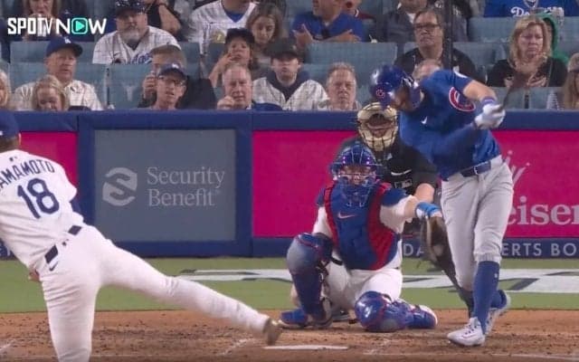 なんだこれは…？ 山本由伸、想定外の“激レア魔球”「えげつない」 膝元をエグる“高速シンカー”での奪三振にネット騒然「打てる打者いるか？」