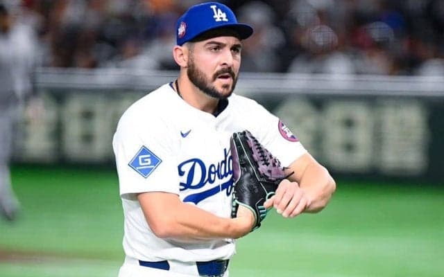 ド軍左腕が妻と“喜びの報告”「とても興奮」　大谷も「いいね」…同僚夫人から祝福殺到