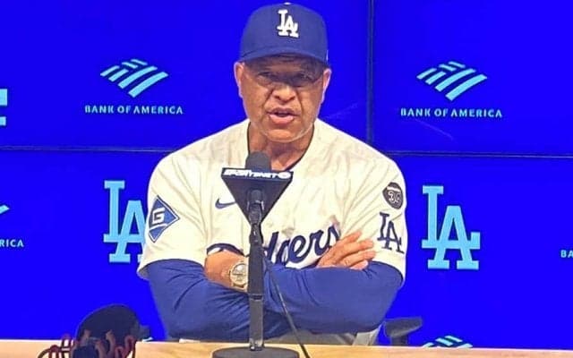 16失点大敗…野手登板で「ブルペンを温存できた」　ロバーツ監督は26歳右腕に失意