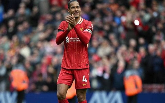 遠藤航も途中出場のリバプールがファン・ダイク土壇場弾で辛勝！　ハマーズに苦戦も勝負強さ発揮で優勝秒読み段階に【プレミアリーグ】