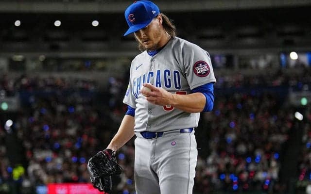 カブス激震…エース格が今季絶望、肘の手術へ　東京シリーズでも登板した球宴左腕