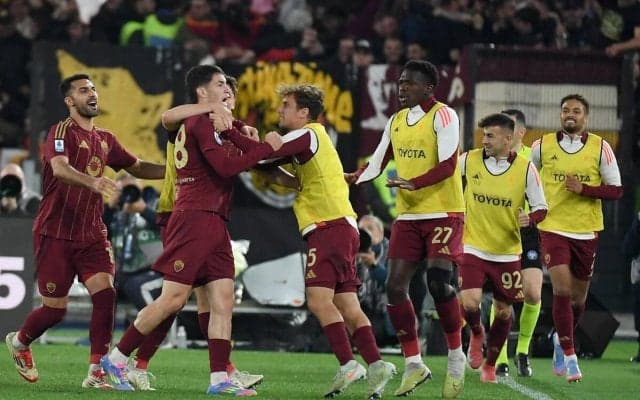 スーレのスーパーゴールでCL出場権狙うローマ・ダービーは譲らず痛み分け【セリエA】