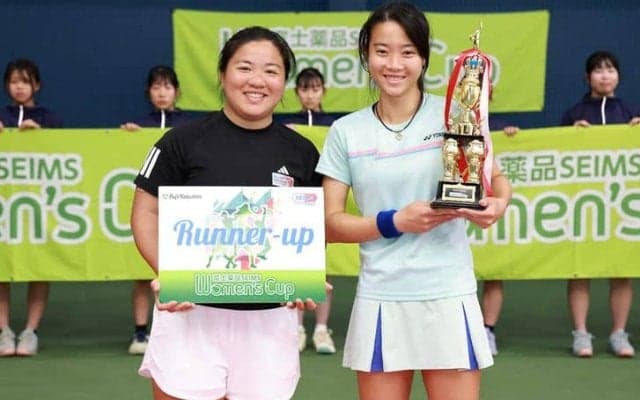 マ・イェジンが2023年の七尾大会以来1年半ぶりのITF大会優勝[富士薬品セイムスウィメンズカップ]
