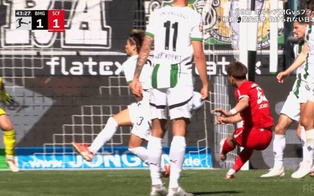 「一瞬の判断」堂安律vs板倉滉の“ハイレベル攻防”に元日本代表DFが唸る！「マッチアップおもろすぎる」「堂安うま」「板倉ブロックがなければ…」ファンも大興奮のワンシーン