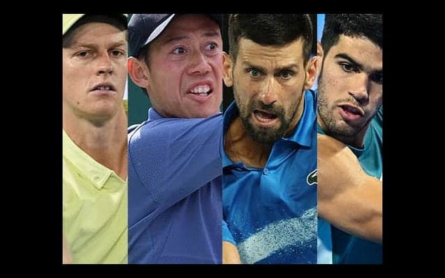 錦織圭ら 全仏OP出場選手一覧