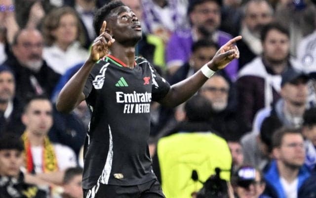 PK失敗も先制ゴールのサカ、マドリーに連勝で｢大きなメッセージになった｣とチーム力に自信