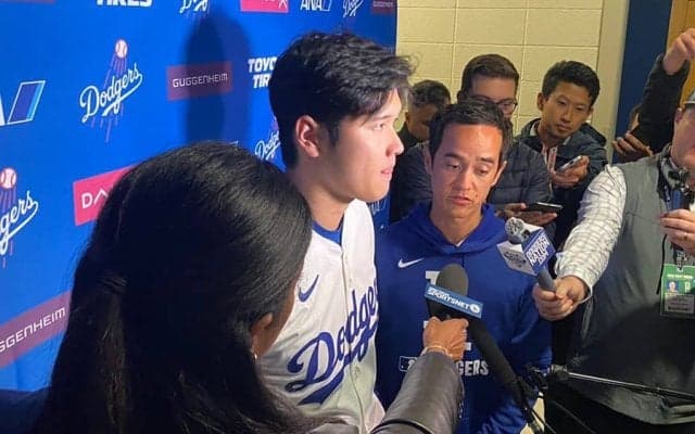 大谷翔平「いいスイングだった」　“納得”の特大137m弾…WBC参加にも言及