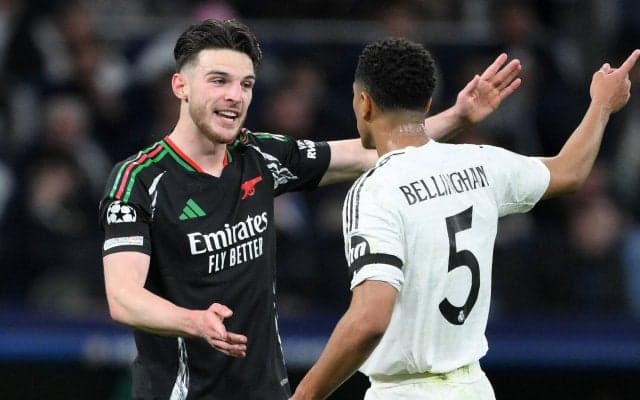 「特別な夜、歴史的な夜」レアル戦で2試合連続POTMのライス、自信を持ってCLを戦う「目標はただ1つ。この大会で優勝すること」