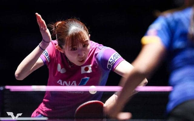 早田ひな、0－3から驚異の粘り発揮も逆転ならず　台湾エースとのフルゲーム激闘に敗れベスト16で終戦【ITTF男女ワールドカップ】