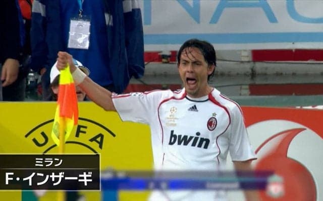 「This is インザーギ！」レジェンドFWの“らしいゴール２連発”にアイドル大興奮「ピッポだけ走ってる」「30回以上は見た」【CL名場面】