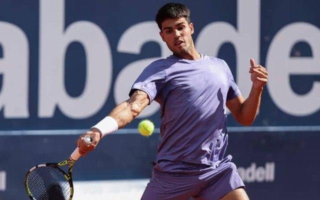 アルカラス、2週連続優勝へ好調維持「素晴らしいテニスができた」、次戦で3戦負けなしのデミノーと対戦[バルセロナ・オープン]