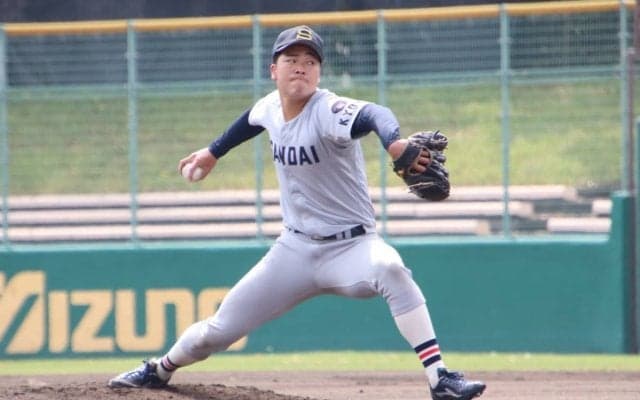 京都産業大の151キロ右腕が2安打完封！報徳学園時代は控え投手もドラフト候補へ成長【関西六大学】