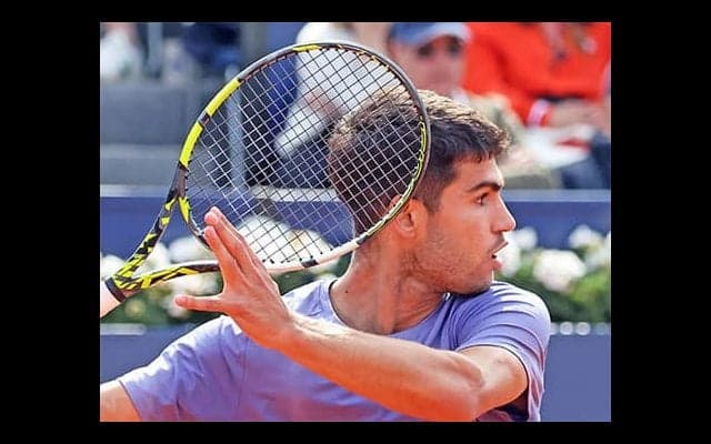 好調アルカラス マッチ8連勝で4強